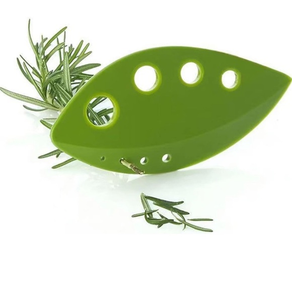 Herb Stripper 8 Holes Kitchen Tool Stripping Thyme, Rosemary, Oregano Kale Spice - Picture 5 of 9